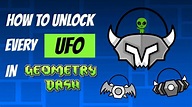 How to Unlock EVERY UFO in Geometry Dash - YouTube