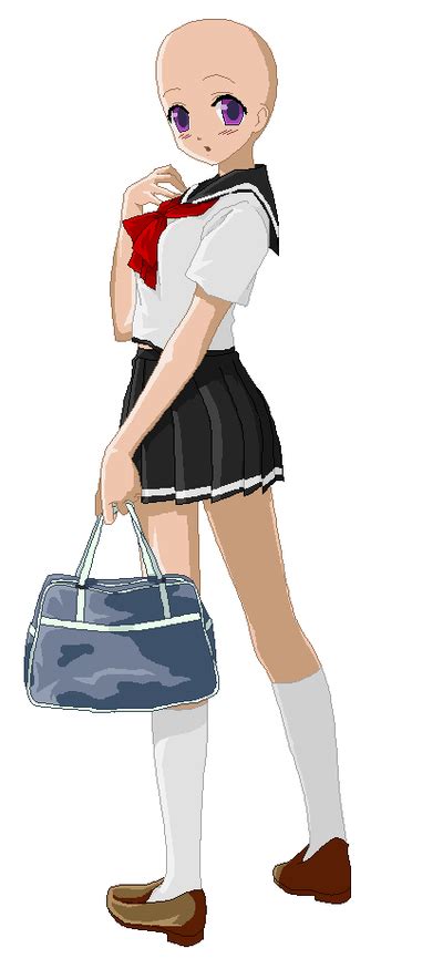 My 25 Base School Girl By Usagisailormoon20 On Deviantart