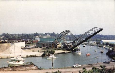 Historic Bascule Lift Bridge Ashtabula Harbor Oh