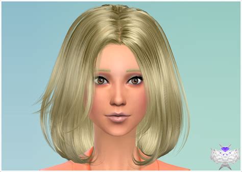 My Sims 4 Blog David Sims Conversion Hair Set 4