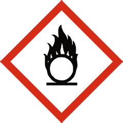 Oxidising COSHH Label | Safety-Label.co.uk | Safety Signs, Safety Stickers And Safety Labels