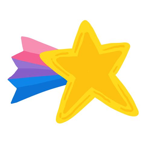 Falling Star Illustration 9391008 Png