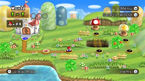 World 1 New Super Mario Bros Wii Mariowiki Fandom Powered By Wikia