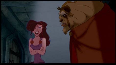 Megara And The Beast Disney Crossover Photo Fanpop