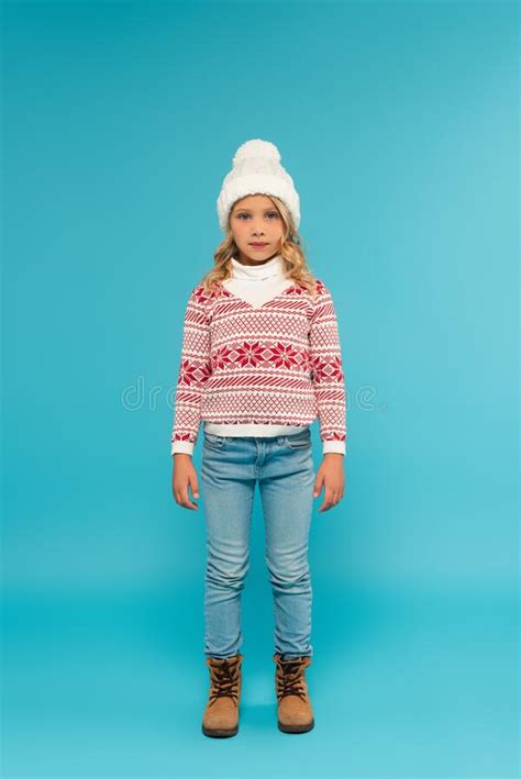 Full Length View Of Child In Stock Photo Image Of Clothes Stand