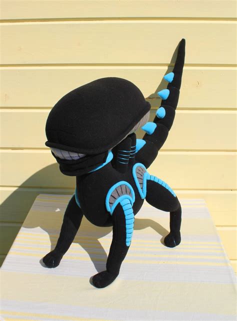 Handmade Alien Xenomorph Plush Toys Media Chomp