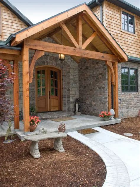 Front Porch Gable Roof Designs