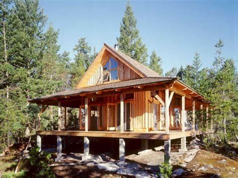 Wraparound Porch Small Rustic House Tiny House Cabin Cabin Homes