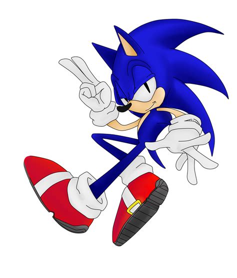 Sonic Pose By Pride1289 On Deviantart
