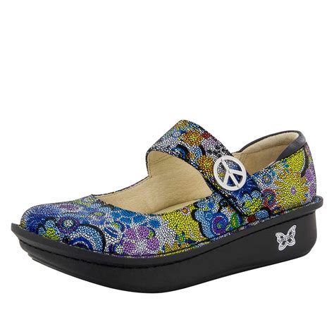 Allegria senior living recognizes that the residents of our communities seek a combination of beautiful, luxury housing and excellent supportive services. Alegria Shoes - Paloma Hippie Chic Dottie Mary Jane