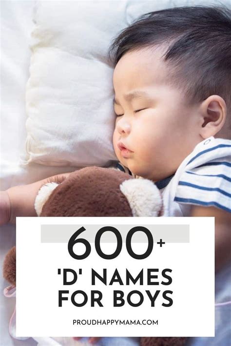 600 Best Baby Boy Names That Start With D Unique And Cool