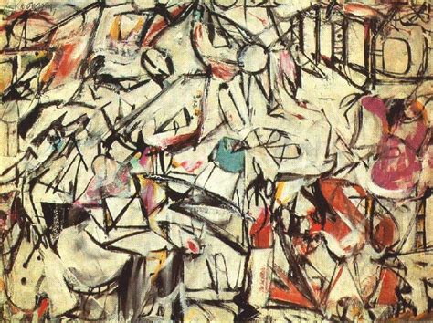 Riproduzioni Darte Senza Titolo 10 1950 Di Willem De Kooning