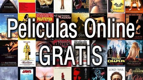P Ginas Para Ver Pel Culas Online Gratis Sin Descargar Paginas