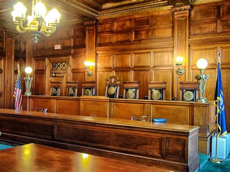 Interior Of The Supreme Court In Frankfort Kentucky Image Free Stock