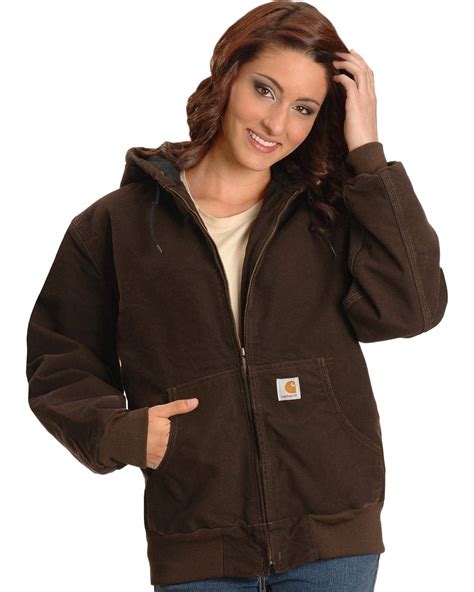 Carhartt Womens Lined Sandstone Active Jacket Wj130