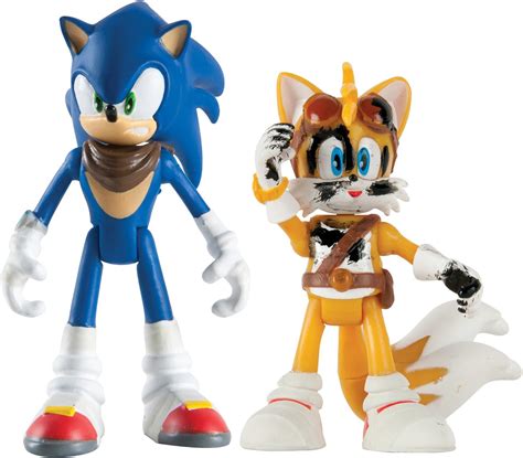 Sonic Boom Small Figure 2 Pack Sonic And Tails Amazones Juguetes Y Juegos