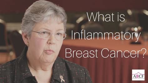 What Is Inflammatory Breast Cancer Youtube
