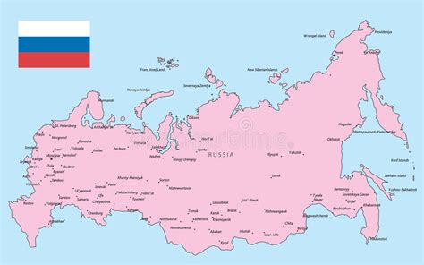 Hier sehen sie die lage von russland unterkünften angezeigt nach preis, verfügbarkeit oder bewertung von anderen reisenden. Russland-Karte vektor abbildung. Illustration von multi ...