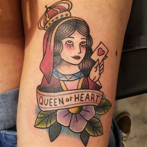 50 best queen tattoos for women 2020 crown spades heart