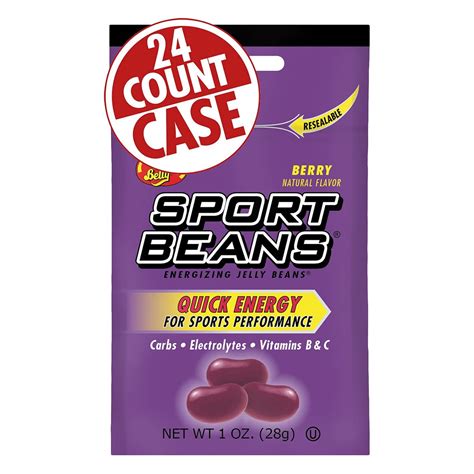 Jelly Belly Sport Beans Berry Box Of 24