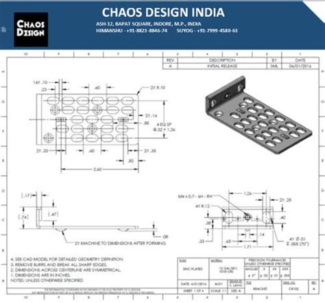 Sheet Metal Design And Drawings In Mr 10 Road Indore Id 19129164812