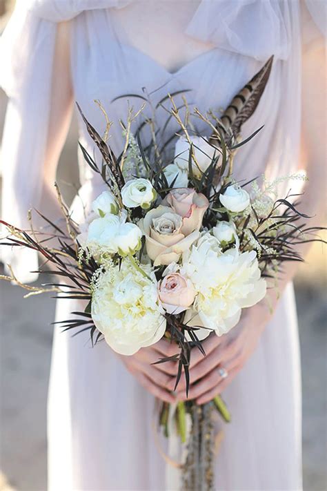 Summer Boho Wedding Bouquets 74 Dreamy And Relaxed Bohemian Wedding
