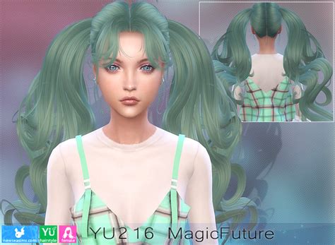 Newsea Yu216 Magicfuture Hair Sims 4 Hairs
