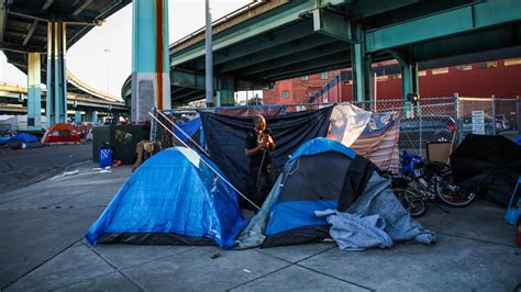 San Francisco Wants Homeless To Leave Tent Camp But Some Vow To Fight The New York Times