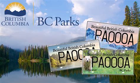 New Bc Parks Themed License Plates To Be Issued Rvwest