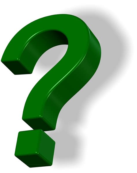 Green Question Mark Free Stock Photo Public Domain Pictures