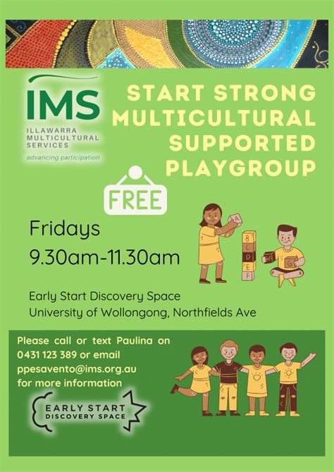 Start Strong Multicultural Playgroup Illawarra Multicultural Services