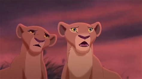 The Lion King 2 Kiara Recognizes Kovu And Simba Confronts Kovu Kovu