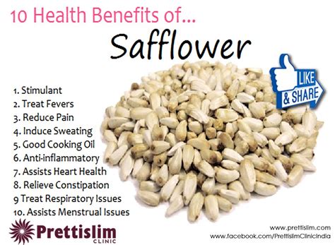 10 Health Benefits Of Safflower Food Health Benefits Health