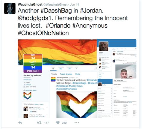 Hackers Hijack Isis Twitter Accounts With Lgbt Pride