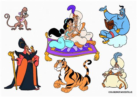 Aladdin Characters By Slinkysis3 On Deviantart