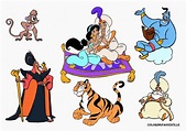 Aladdin Characters by slinkysis3 on DeviantArt