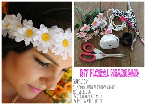Girls Of Gods Heart Diy Floral Headbandon The Cheap