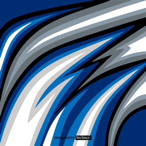 Abstract Racing Stripes Background With Blue White And Grey Color Free