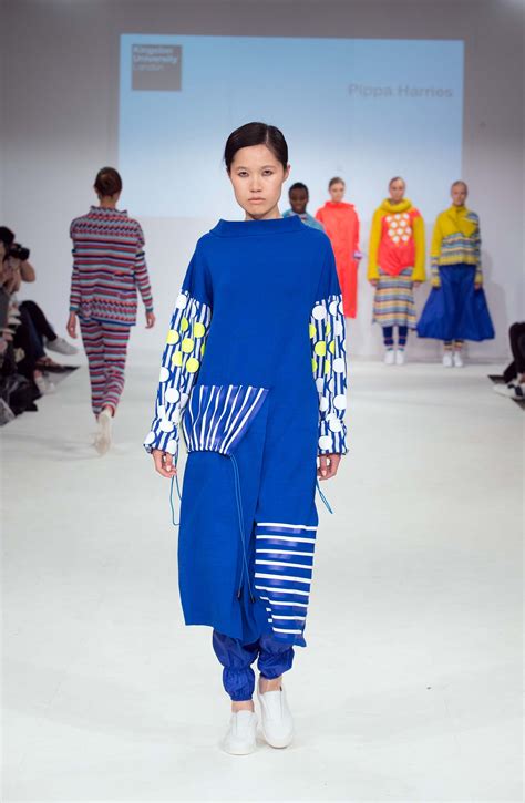 Kingston University Student Pippa Harries Collection On The Catwalk At