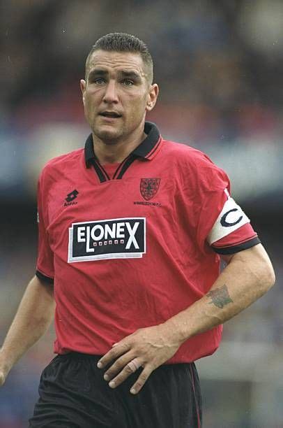 Vinny Jones Of Wimbledon In Action During The Fa Carling Premiership