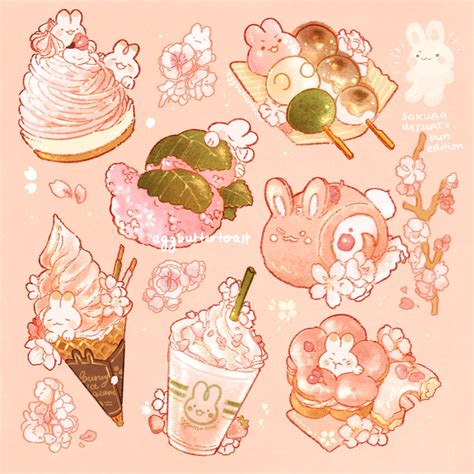 Nao ☕🌨️ On Twitter Cute Food Art Cute Food Drawings Kawaii Drawings