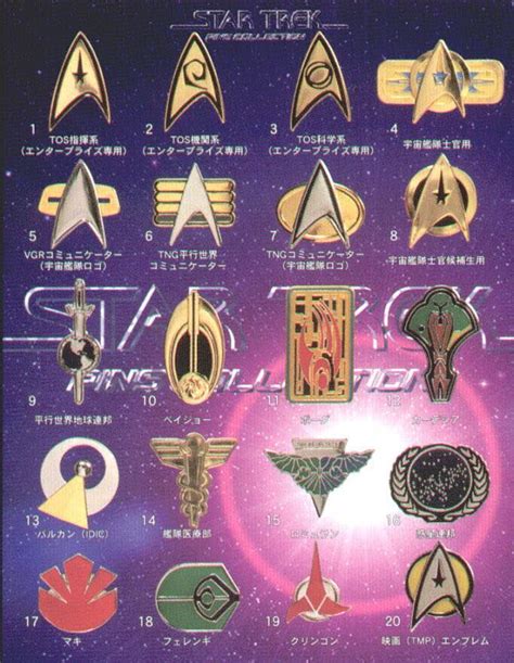 Furuta Star Trek Pins Collection Star Trek Pin Star Trek Actors Star Trek Uniforms Warhammer