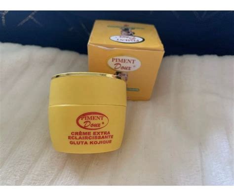 1 Piment Doux Extra Whitening Face Cream Aogom Collection