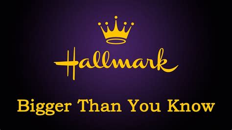 Hallmark Bigger Than You Know Youtube
