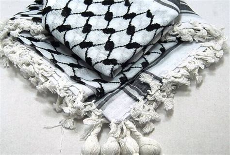 Palestinian Keffiyeh Palestinian Shemagh Black And White Alaqsa شماغ فلسطين كوفية Ebay