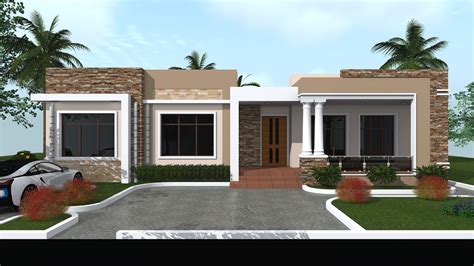 3 Bedroom S House Plan Flat Roofing Id Ma 92