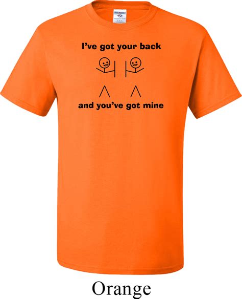 mens funny shirt i ve got your back tall tee t shirt i ve got your back mens shirts