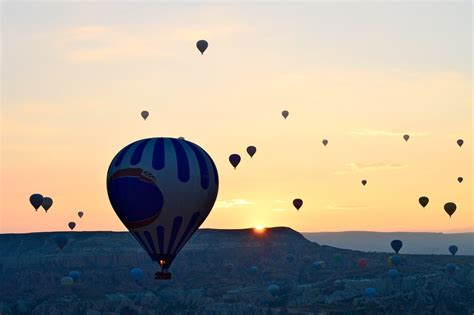 Sunrise At Cappadocia Hot Air Balloon Journey Wonders