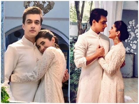The Love Struck Tv Couple Shivangi Joshi And Mohsin Khan Iwmbuzz