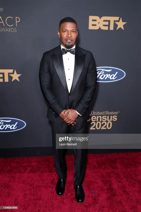 Jamie Foxx Attends The 51st Naacp Image Awards Presented By Bet At